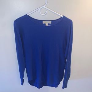 Michael Kors Colbalt blue super soft sweater
